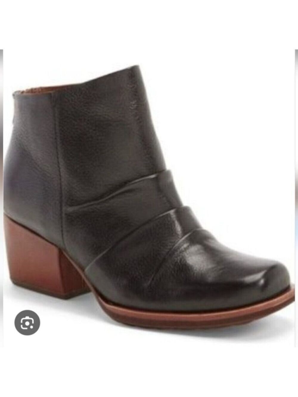 KORK-EASE | Kissel black leather ankle boots Sz 6.5